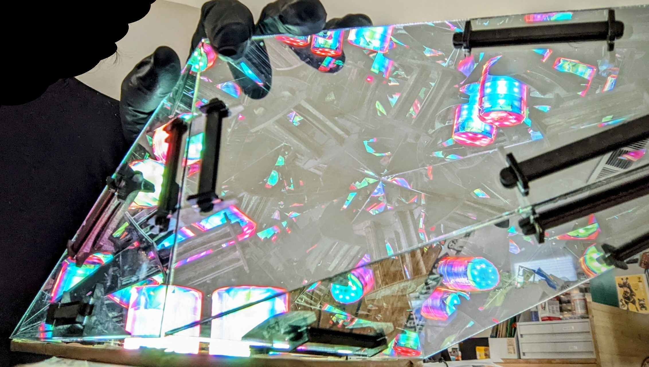 the object under daylight